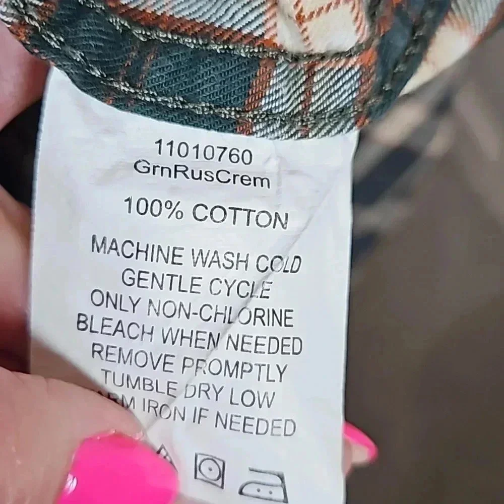 Filson Wildwood Green Plaid Shirt 11010760 3XL - Picture 5 of 6